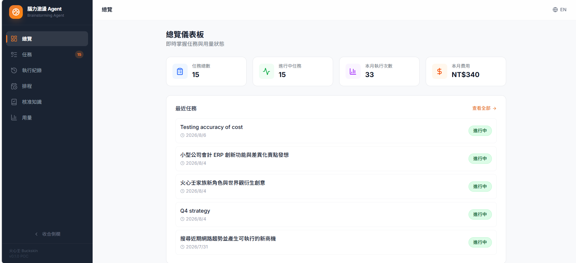 CREATIVE AGENT — AI 創意代理